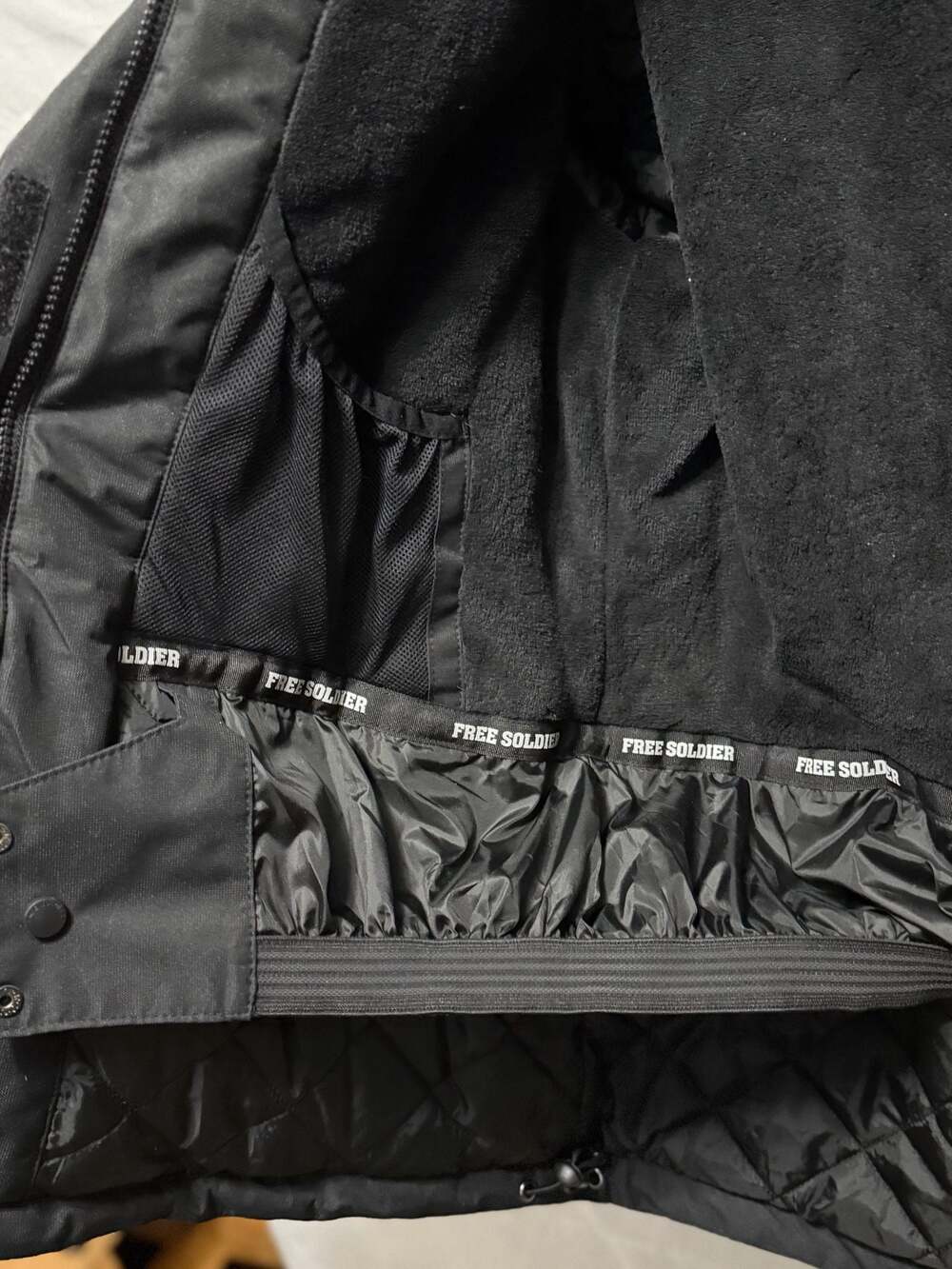Free Soldier Men's XL Ski Jacket Fleece Lined Waterproof - Picture 5 of 9